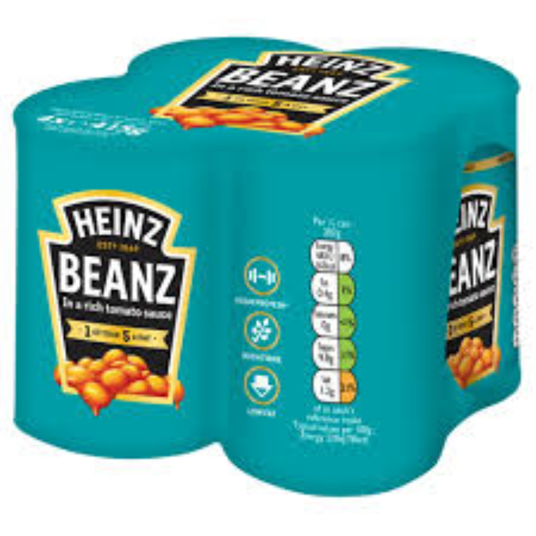 HEINZ BAKED BEANS (4X415G)